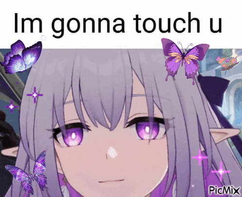 Castorice saying I'm gonna touch you